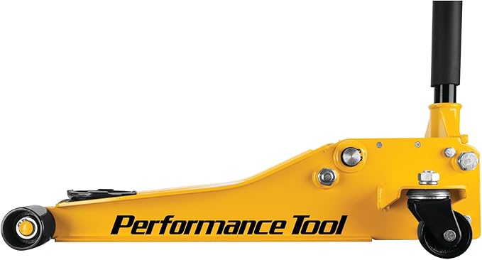 Performance Tool W1626 3 Ton Rapid Lift Low Profile Floor Jack (3-1/4 to 20-Inch Lift Range)