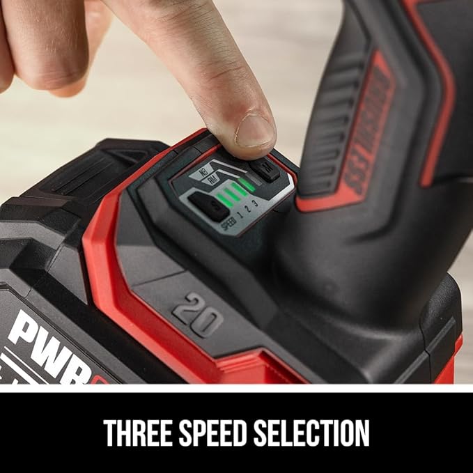 SKIL PWR CORE 20 Brushless 20V 1/2-Inch Mid-Torque Impact Wrench Kit, Includes 4.0 Ah Battery and Auto PWRJump Charger- IW5761B-10