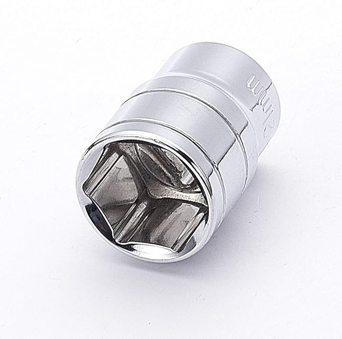 Utoolmart Shallow Socket, 1/2-Inches Drive 6-Point Socket, 20mm Chrome Vanadium Steel Chrome for General Repairs
