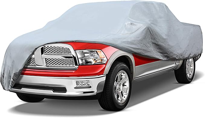 Leader Accessories Xtreme Guard Pick up Truck Car Covers for Automobiles All-Weather Waterproof, Breathable Full-Exterior Covers for Indoor and Outdoor Use, Fits Trucks 211"-240"