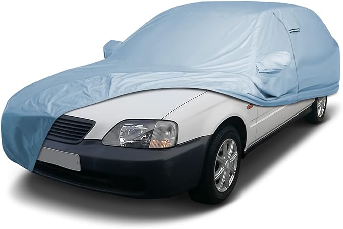 iCarCover Premium Car Cover for 1996-2005 Honda Partner Heavy Duty Waterproof All Weather Automobiles Custom Fit Indoor Outdoor UV Snow Protection Covers with Straps and Bag