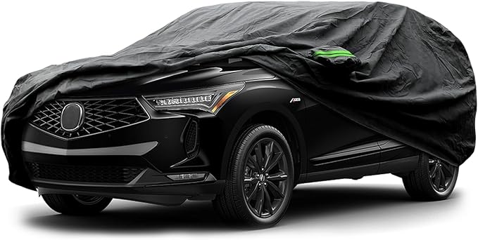 Proadsy Car Cover Custom Fit for Acura RDX 2019-2025 2026, Waterproof All Weather for Automobiles, Full Exterior Cover Rain Snow Sun Protector Indoor Outdoor Car Cover