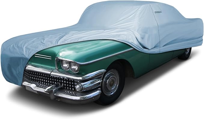 iCarCover Premium Car Cover for 1954-1958 Buick Super Heavy Duty Waterproof All-Weather Automobiles Custom Fit Indoor Outdoor UV Snow Protection Covers with Straps and Bag
