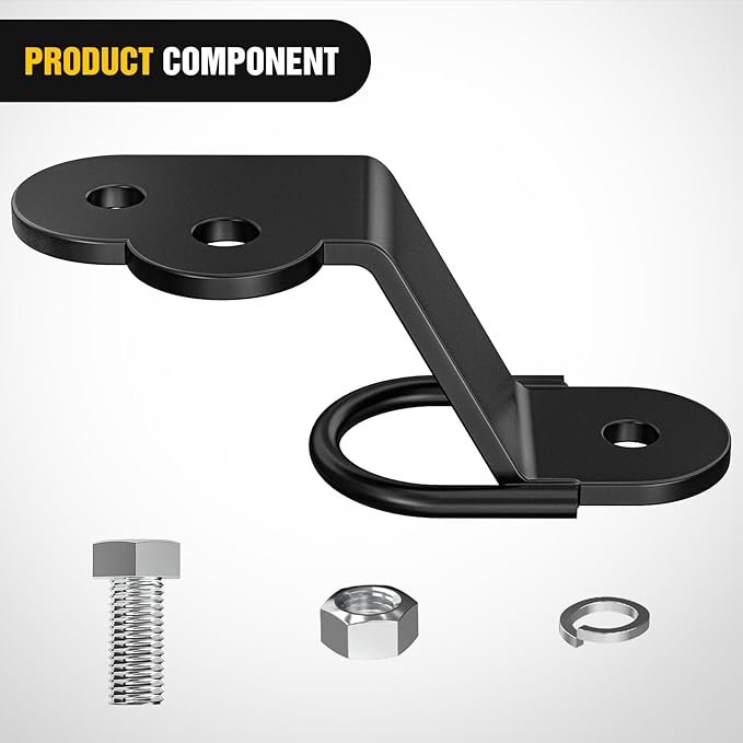 Nilight ATV/UTV Three-Way Hitch 3500lbs Three-Way Lawn Mover Adapter 3" Drop/Rise, Heavy Duty Universal ATV Hitch Attachments, Trailer Hitch Adapter