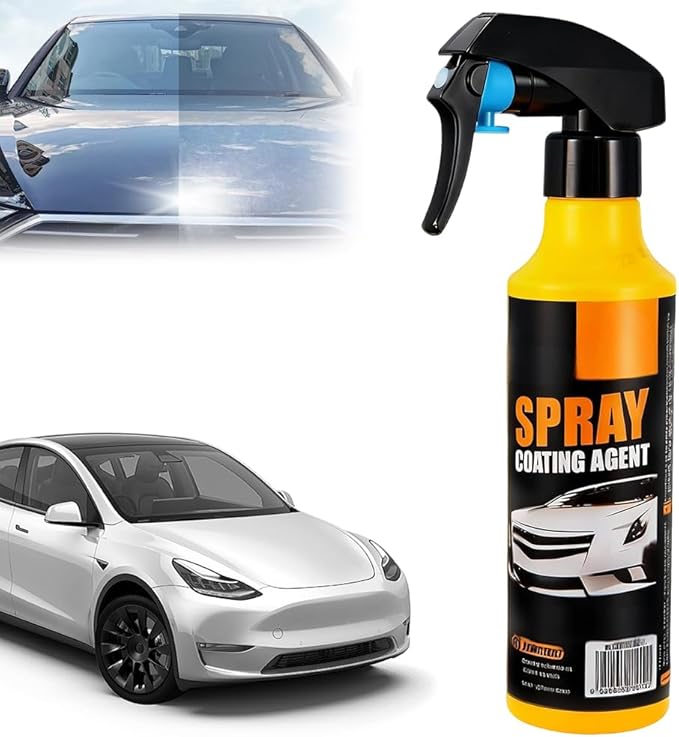 Ceramic Coating for Cars Polish,300ml Shine Car Wax Coating Spray,Easy to Spray Auto Paint Protection, Spray Wax Washes Car Paint Sealant (1PC)