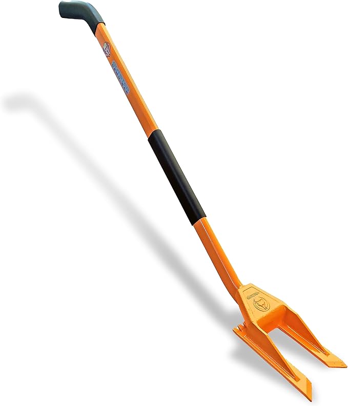 48” Demolition Pry Bar & Crowbar – Oval Handle Wrecking Bar for Ceiling & Wall Demo – Heavy Duty Nail Puller Tool for Contractors, Firefighters & Home Renovations
