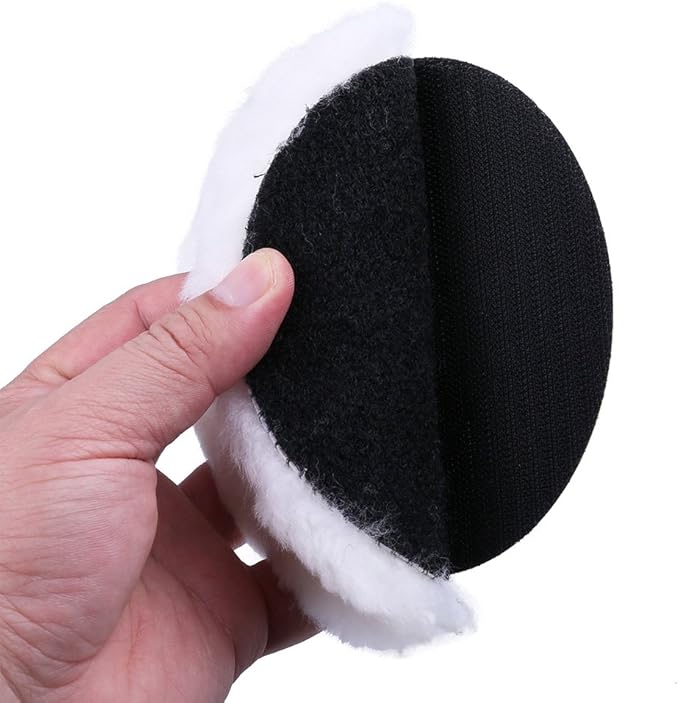 LotFancy 6 Inch Hook and Loop Backing Plates, Pack of 2- DA Air Random Orbital Sander/Polisher PU Backing Pad for Sanding Finishing Polishing Buffing, 5/16”-24 Threads