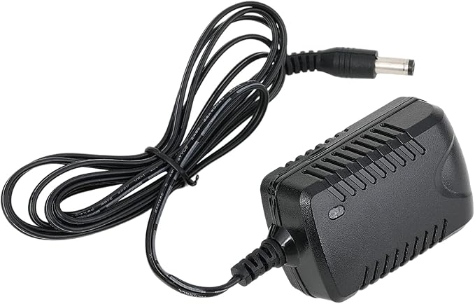 Saker Mini Cordless Polisher Charger - 1 Charger Only, DC 5521 Male Adapter, Input：100-240V~50/60Hz 0.5A, Output：12V-600mA