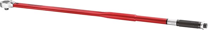 Teng Tools 3/4 Inch Drive Torque Wrench 100-700 ft/lb - 3492UAG-E2, Red