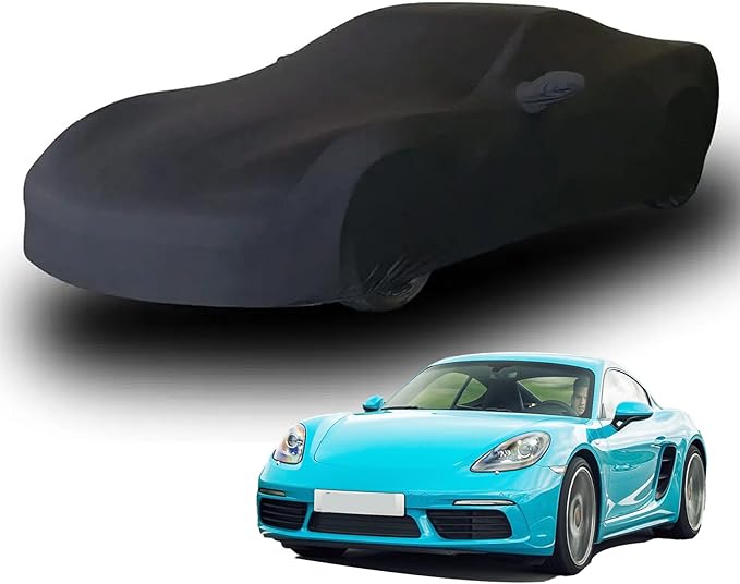 Indoor Car Cover Replace for 718 Boxster/Cayman Stretch Custom Car Cover for Dust-Proof, Underground Garage, Car Show