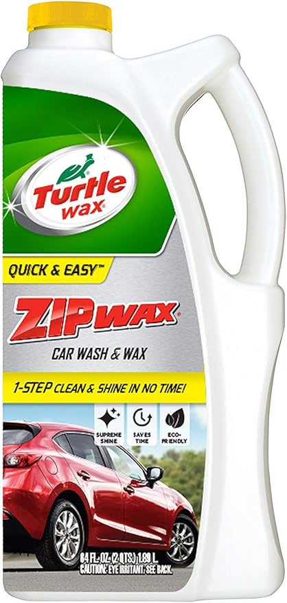 Turtle Wax T-79 Zip Wax Liquid Car Wash and Wax. 64 oz. - 3 Pack