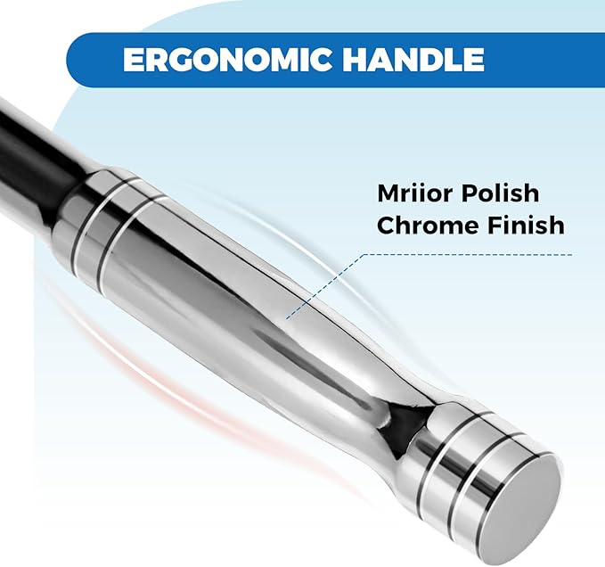 1/4-Inch Drive Ratchet, Quick-Release Reversible Ratchet Wrench, 72-Tooth 1/4 Drive Ratchet Handle, Chrome Alloy Made, Cr-Mo Head,Full Polished