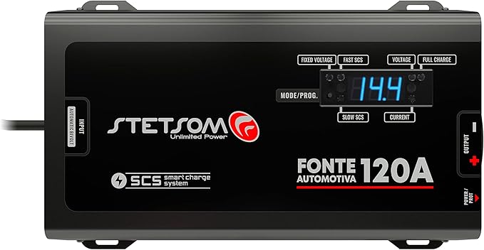 Stetsom Infinite Black 120A High Voltage Power Battery Supply Charger
