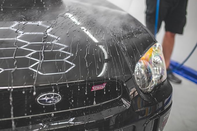 The Rag Company Gtechniq - EXOv5 & Crystal Serum Light Bundle 50ml - Ceramic Coating Paint Protection, Add Gloss, Resist Swirls, Repel Dirt & Contaminants, Ultra-Durable, High Gloss, Slick Feel