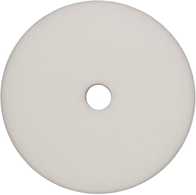 RUPES 9.DA180S Pack of 24 White D-A Ultra-Fine Polishing Foam Pads 180mm | Ideal for Paint Correction & Gloss Enhancement | Extremely Fine Defect Removal | Compatible with 6" Backing Plate