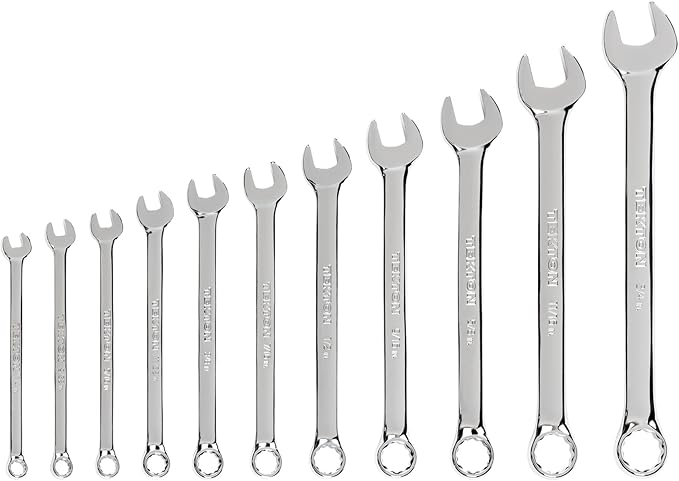 TEKTON Combination Wrench Set, 11-Piece (1/4-3/4 in.) | WCB90105