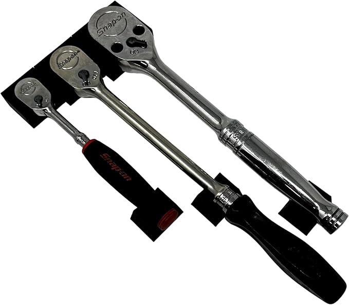 MagAttach Ratchet Organizer Kit (3 Piece Set (2-Pack), Grey/Black)