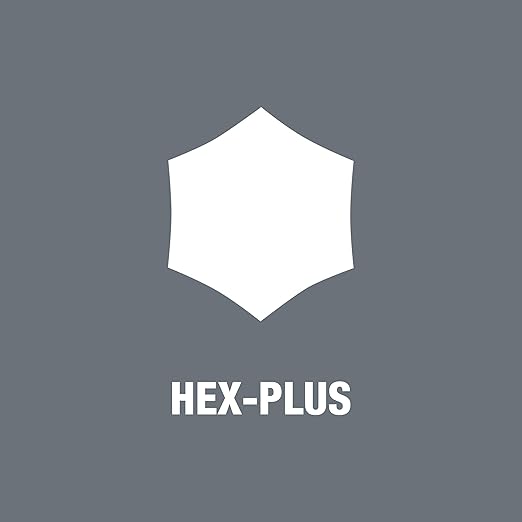 WERA 05021737001 950/9 Hex-Plus 7 L-Key Set, Metric, BlackLaser, 9 Pieces