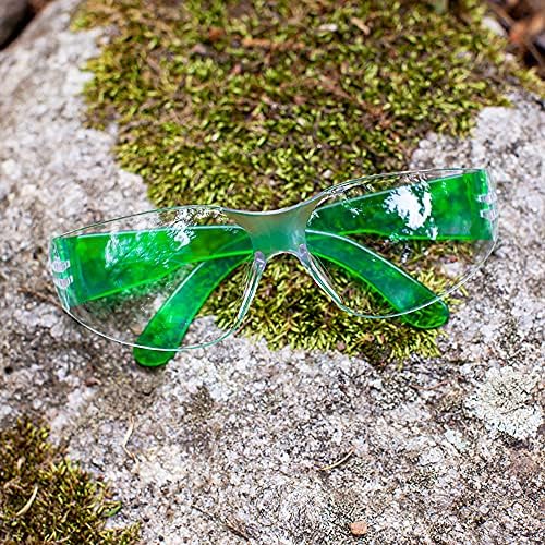BISON LIFE Clear/Color Safety Glasses for Men & Women, ANSI Z87.1,144 Pack