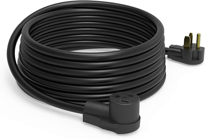YESWELDER 40ft 250 Volt Welder Extension Cord 10 AWG Power Extension for Welding Machines， NEMA 6-50P to 6-50R