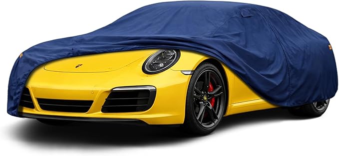 Coverlex Premium 718 Cayman Car Cover Waterproof All Weather, Heavy Duty Car Tarp Custom Fit for 2017-2026 Cayman, Style Edition, S, T, GTS, GT4, RS
