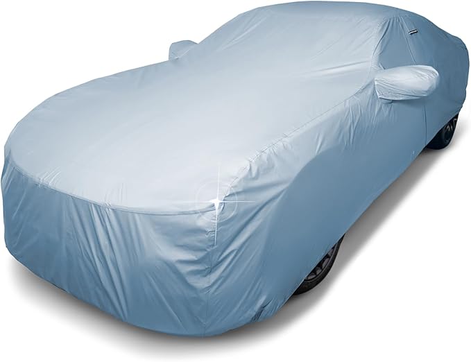 iCarCover Premium Car Cover for 1986-1995 Mazda RX-7 Heavy Duty Waterproof All-Weather Automobiles Custom Fit Indoor Outdoor UV Snow Protection Covers with Straps and Bag