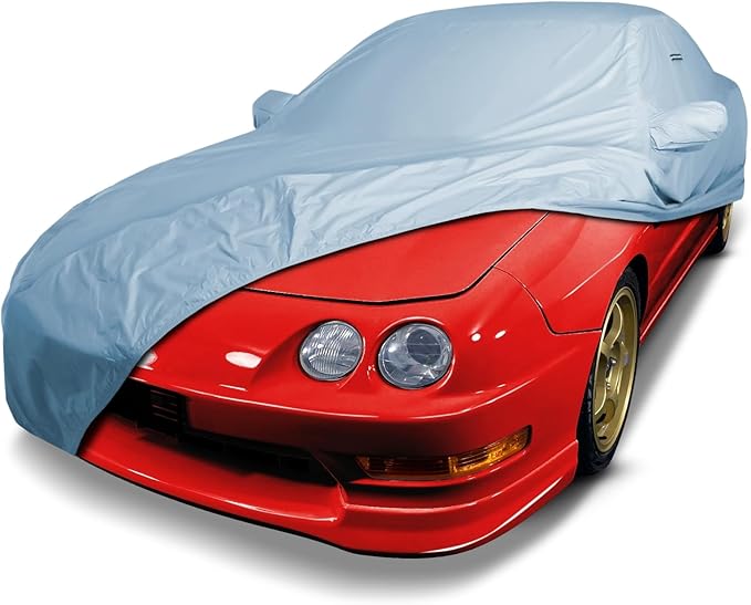 iCarCover Fits [1990-2001 Acura Integra Coupe] Premium Custom Car Cover Waterproof All Weather Resistant Outdoor Indoor Sun Snow Storm UV Protection Form-Fit Padded Cover with Straps
