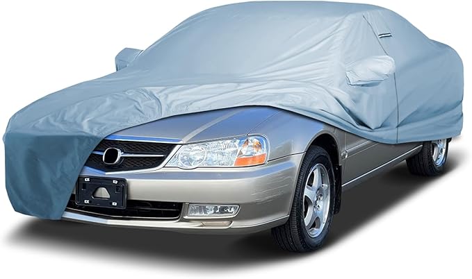 iCarCover Premium Car Cover for 1997-2003 Acura CL Heavy Duty Waterproof All-Weather Automobiles Custom Fit Indoor Outdoor UV Snow Protection Covers with Straps and Bag