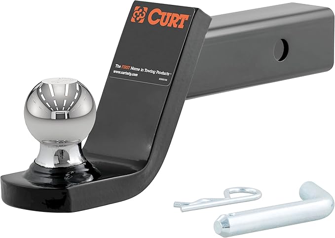 Curt 45154 2" Fusion Ball Mount with 2" Welded Ball