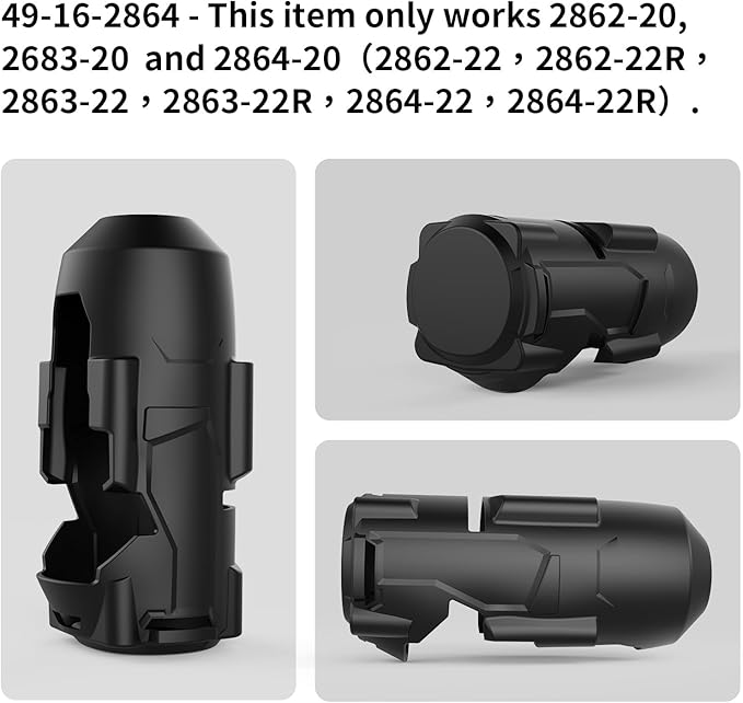 49-16-2864 High-Torque Impact Wrench Protective Rubber Boot Fits For 2864-20 2863-20 2862-20 High-Torque Impact Wrench