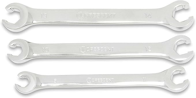 Crescent 3 Piece Metric Flare Nut Wrench Set - CFNWS1-05