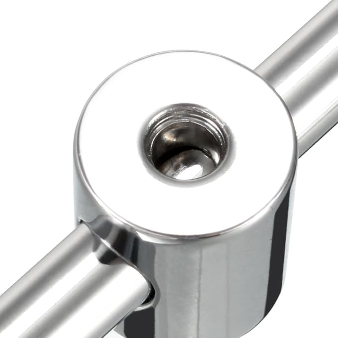 uxcell 1/4 Inch Drive Sliding Wrench Breaker Bar Adjustable T-Handle Socket Hand Tool