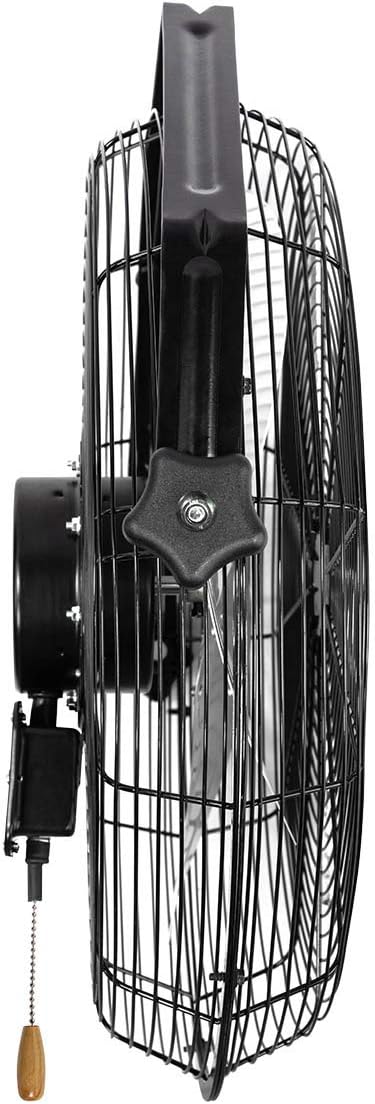 Maxx Air Wall Mount Fan | 18" Commercial Grade Fan for, Garages, Shop, Barns and Patios for Indoor Use | Easy Operation and Powerful 1,450 CFM | Residential Wall Mount