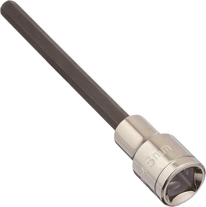 Williams JHW35294 1/2" Drive Hex Long Bit Socket, 8mm