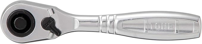 TONE Short Ratchet Handle Compact Head (Socket Hold Type) RH3CHS 3/8" Inch Drive