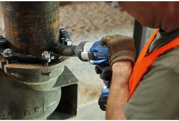 BOSCH GDS18V-770CB14 PROFACTOR™ 18V Connected 3/4 In. Impact Wrench Kit with Friction Ring and Thru-Hole and (1) CORE18V® 8 Ah High Power Battery