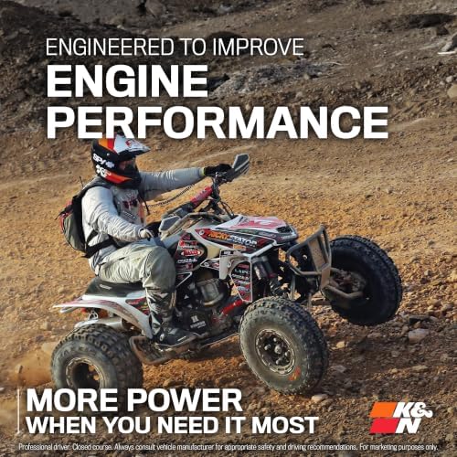 K&N Engine Air Filter: High Performance, Powersport Air Filter, PL-1003