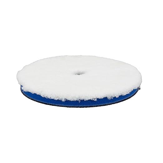 Maxshine 6" Universal Microfiber DA Cutting Pad – High-Performance Pad for Paint Correction & Defect Removal – Hook & Loop Backing – Compatible with Dual Action Polishers