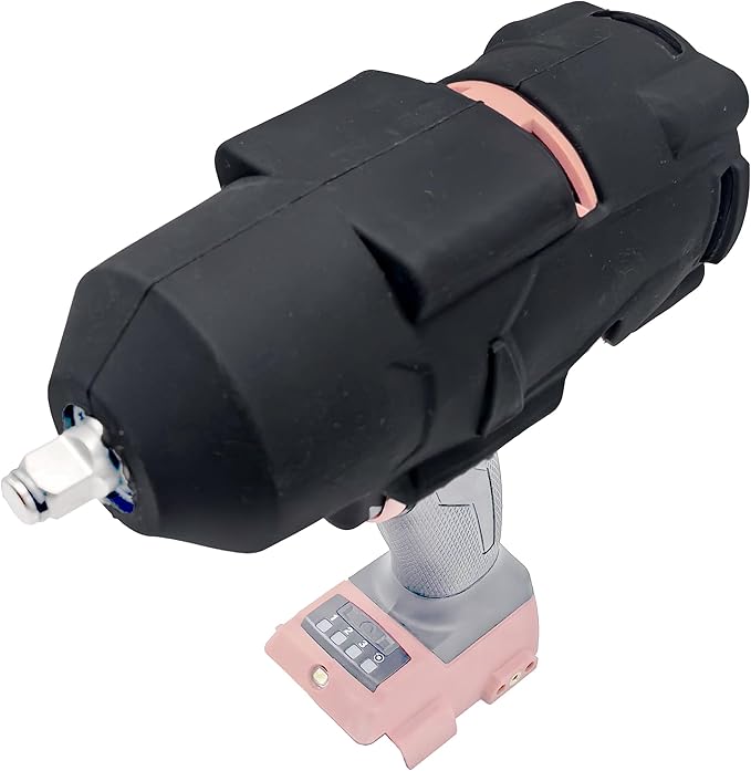 deawater 1pcs 49-16-2767 18V Impact Protective Boot High Torque Impact Wrench Boot for 18V FUEL 1/2 High Torque Impact (2767-20) & Version (2863-20) black for hex impact driver