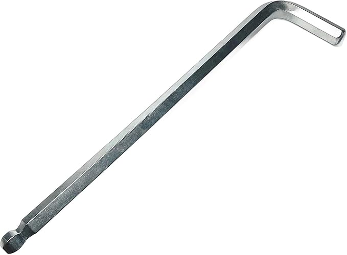 1pcs 1/2 Ball End Allen Wrench sets,1/2" Hex Key Wrench set,10.43 inch lengh allen key Door Key L Shaped hex wrench set with Long Arm.