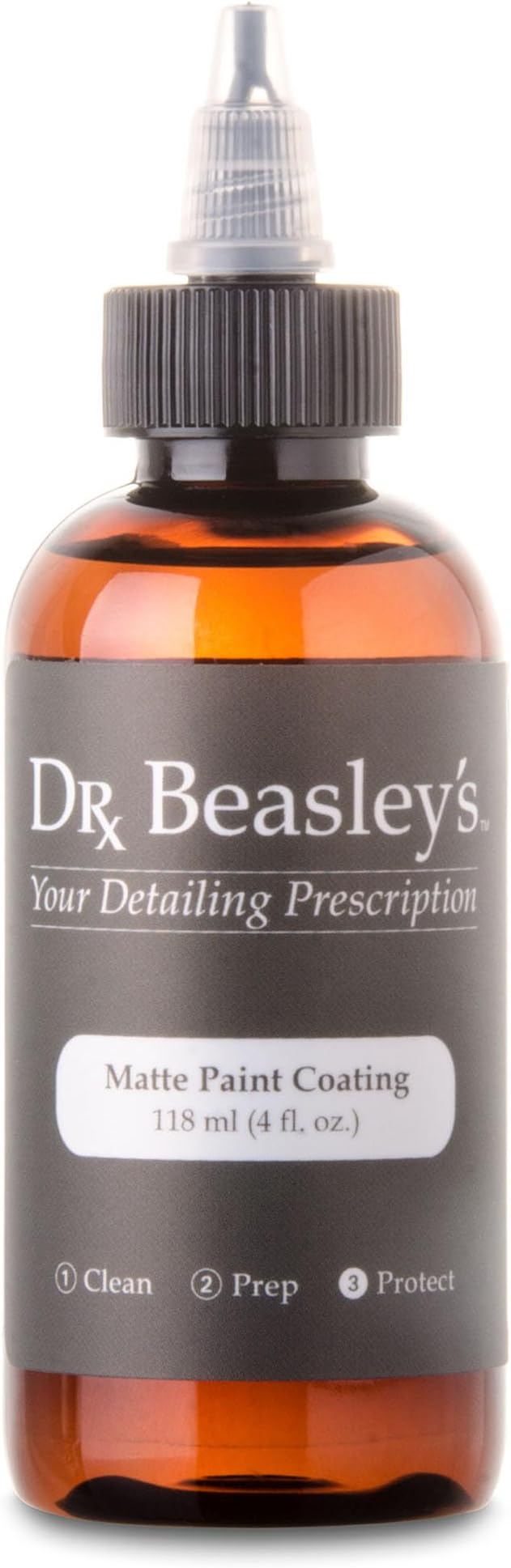 Dr. Beasley's Matte Paint Coating - Ceramic Protects Matte & Satin from Staines, Dirt, Contaminants, UV Year Round. Repels Water to Self Clean. Gives No Gloss Factory New Look, 4 oz