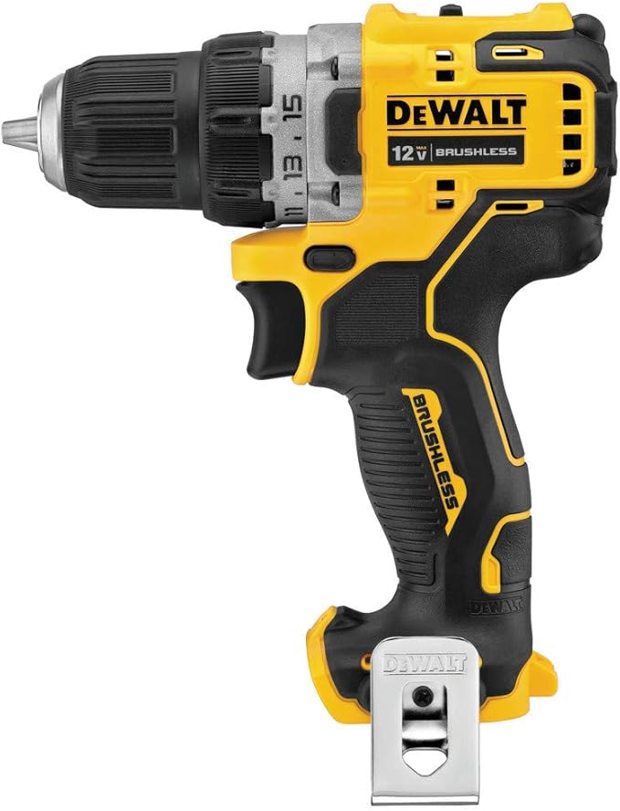 DEWALT Xtreme 12V MAX* Cordless Drill, 3/8-Inch, Tool Only (DCD701B)