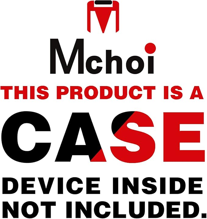Mchoi Hard Carrying Case Suitable for TEROMAS Tire Inflator Air Compressor, Portable DC/AC Air Pump for Car Tires, Waterproof Shockproof Air Compressor Travel Protective Case, Case Only