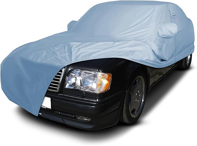 iCarCover Premium Car Cover for 1992-2017 Mercedes-Benz E-Class Coupe, Convertible Heavy Duty Waterproof All-Weather Automobiles Custom Fit Indoor Outdoor UV Snow Protection Covers with Straps and Bag