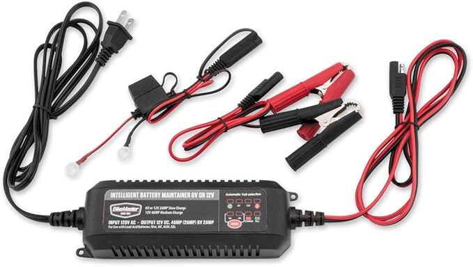 BikeMaster Intelligent Battery Charger/Maintainer