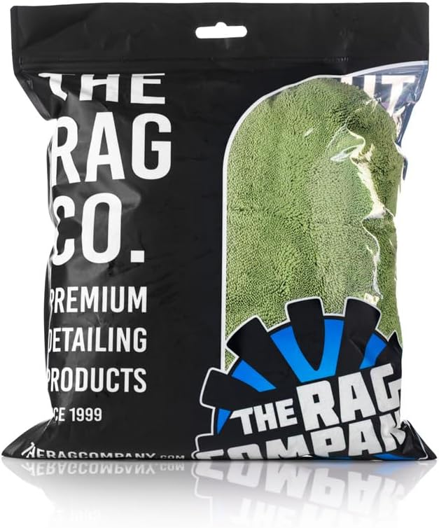 The Rag Company - The Liquid8r M22 Drying Towel - 70/30 Blend, Microfiber, High Absorbency, 20in x 20in