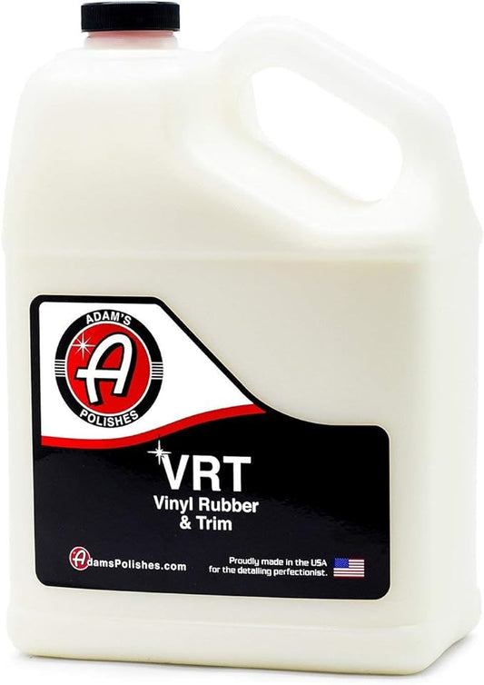Adam's Polishes VRT Gallon - Vinyl, Rubber and Plastic Non-Greasy Long Lasting Super Shine Dressing for Tires, Trim and More, Safe for Cars, Trucks, SUVs, RVs & More