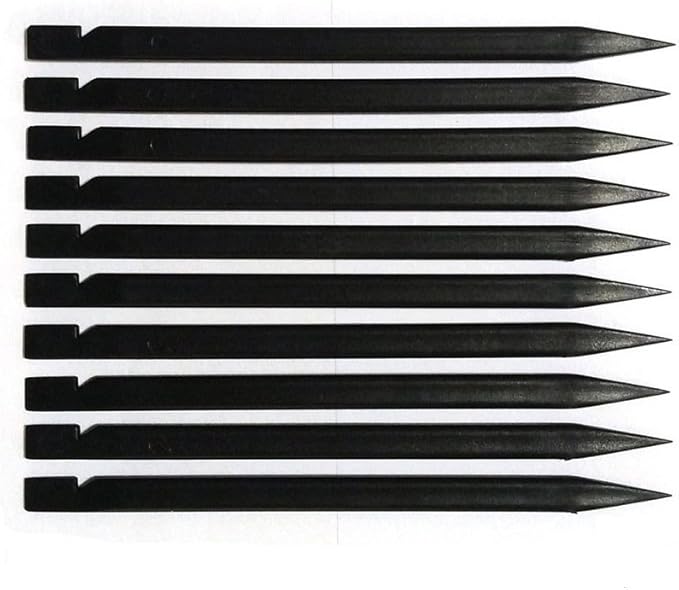 Fixinus 50 Pieces Universal Black Stick Spudger Opening Pry Tool Kit for iPhone Mobile Phone iPad Tablets Macbook Laptop PC Repair