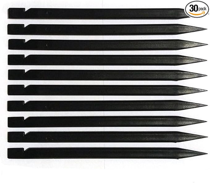 Fixinus 30 Pieces 4.72" Black Nylon Plastic Spudger Probe Security Opening Pry Bar for iPhone iPad Samsung Cell Phone Laptop PC LCD Screen Disassembly