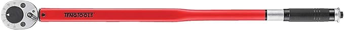 Teng Tools 3/4 Inch Drive Torque Wrench 50-300 ft/lb - 3492UAG-E, Red